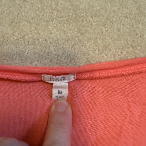 J. Crew 3 Top Bundle Medium Tees Ruffles, Henley, Perfect Fit VGUC Y2K - Picture 13 of 14